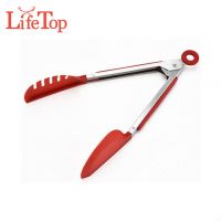 Best selling newfangled BAP free silicone food tong for cooking