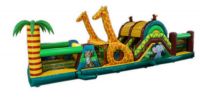 Inflatable Giraffe Obstacle Course