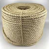 Natural White Sisal Packing Rope 3 Strands From Thailand