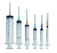 Medical disposable Syringe with Needle for human and  animal use