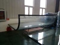 12mm Clear Bent Toughened Building Curved Tempered Glass From China