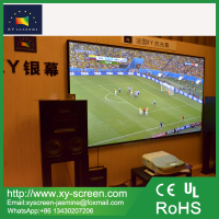 100'' 16:9 home type size narrow frame fixed projection screen home theater screen use for short focus projector