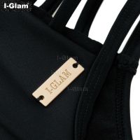 I-Glam Black Sexy One-piece Bikini Swimwear