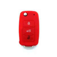 Silicone Car Key Cover Case Holder For vw toyota audi bmw honda benz