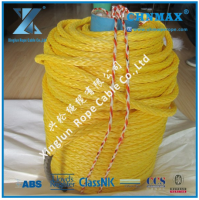 12 Strand UHMWPE mooring rope for marine MSC supplier 