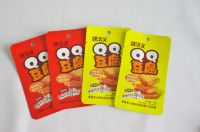 Fried Tofu, dried bean curd, fried fish high barrier packaging 3-sides-seal retort pouch From China