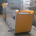 SANDBLASTING MACHINE WITH MESH BELT