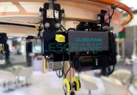 Clescrane 10t 20t electric wire rope hoist for crane