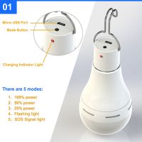 Solar LED solar bulb