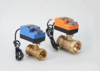 DC motorized control valve