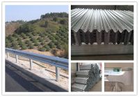 Hot dipped galvanized Highway guardrail / road safety barrier/trafic barrier