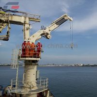 Hydraulic Telescopic Boom Crane with CCS/ABS/BV Certificate