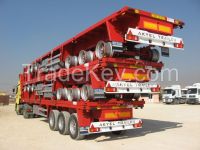 flatbed semi-trailer