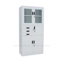  Glass Door Filing Cabinet With Drawers
