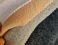 Wool Blended Terry and Melton Types of Woven Fabrics 58&quot;