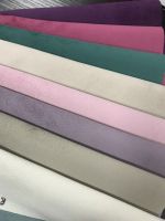 Poly velvetten solid bonded woven 150cm for Sofa fabric