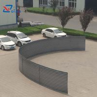 Semi Circle Large Corrugation Corrugated Galvanized