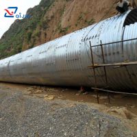 Assembly Corrugated Galvanized Steel Pipe For