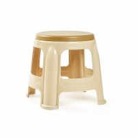 PP children bathroom stool round small plastic stacking stool