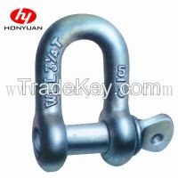 Screw pin anchor shackle u.s.type From China
