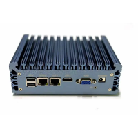 BVS Fanless Mini PC with Dual NIC for Industrial Applications Mini Computer