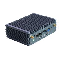 BVS Mini PC Intel i5 Dual Core CPU 8GB RAM 128GB SSD FanlessIndustrial PC For Business Office With VESA