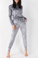 Velour Top &amp; Jogger Lounge Suit