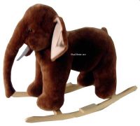 Rocking Elephant Ride-on Plush Stuffed Toy