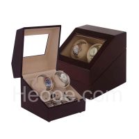 Heooe Double watch winder with 4 watch cases No.: TWB102