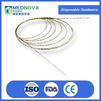 Nitinol zebra guide wire for endoscopic treatment