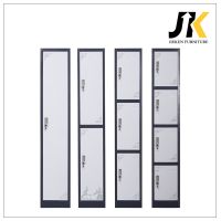 Single door metal wardrobes locker