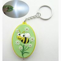 Key chains cartoon 3d key chains customized pvc soft LED keychains promotional gifts