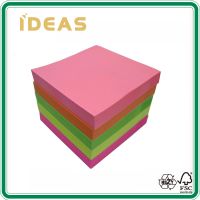 Colorful Memo Cube Sticky Notes for Office