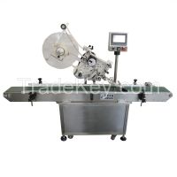 Auto top flat plane labeling machine