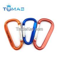 wholesale colorful good promotional snap hook carabiner