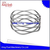 Custom Made Flat Wire Stainless Steel Crest to Crest Wave Spring