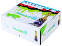 Brush For Oil Paint  Black Plastic