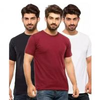 Round Neck T-Shirt -Multicolor From Pakistan