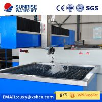 CNC waterjet cutting machine for metal cutting