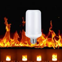 High Quality E27 E26 B22 Led Light Bulb 3W 5W Led Flame Light Lamp From China
