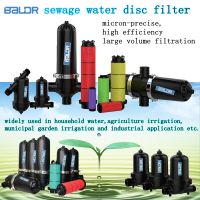 Agriculture irrigation water disc filter