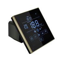 Communicating Touch Screen programming FCU Thermostat with Modbus