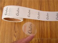 Die cut adhesive paper/vinyl/hologram sticker roll label 