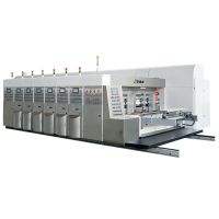 Full computer whole adsorption type high speed printer slotter die-cutter