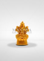 Gold plated Ganesh Idol