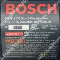 Bosch 1659B 18V 5-3/8" Circular Saw - Bare Tool