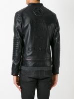 Panel biker jacket