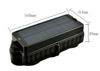 Solar Powered Car Gps Tracker 20000mah Long Battery Life 3g Wcdm Gps Tracker For Car Tuck Water Proof