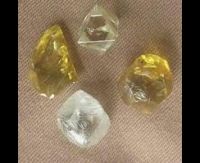 Rough uncut Diamond, Gold bar, gold dust, diamonds, sawable, gemstone, sapphire, jewelry, time pieces, blue, Emerald