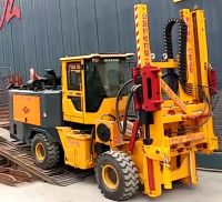 Highway Guardrail Drilling Machine